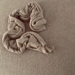 Venice bouclé beige wrap