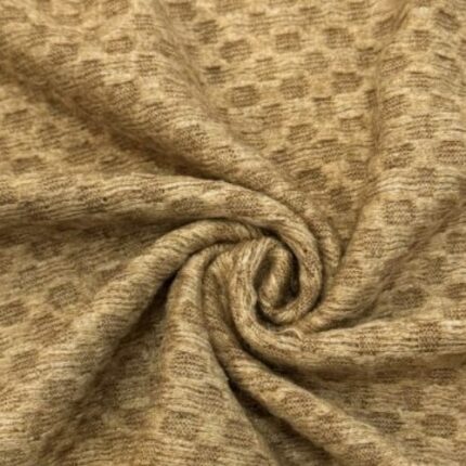 Knitted Angora honey beige