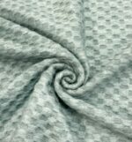 Knitted Angora honey ocean green