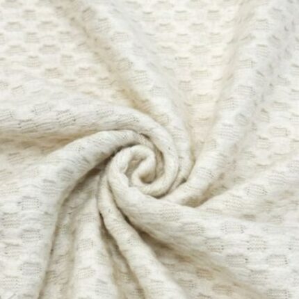 Knitted Angora honey off white