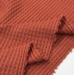 WAFFLE BIG KNIT rust